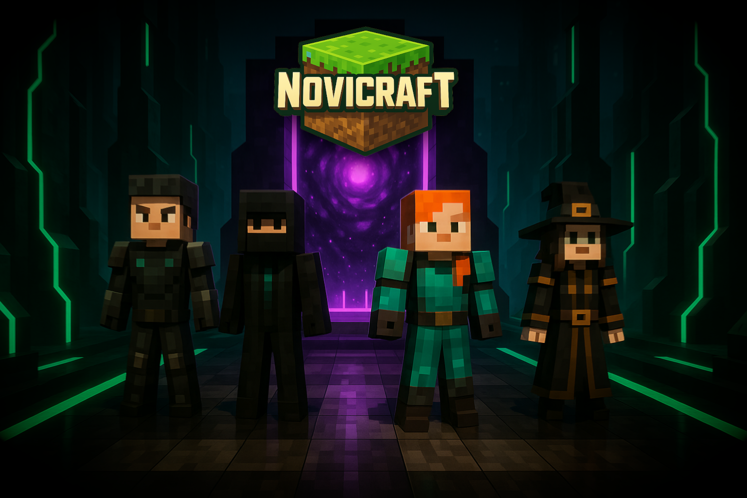 Novicraft Hero Banner